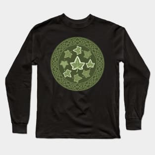 Celtic Ivy Circle Long Sleeve T-Shirt